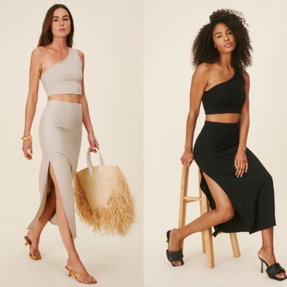 🌴Reformation Franc Set in Black